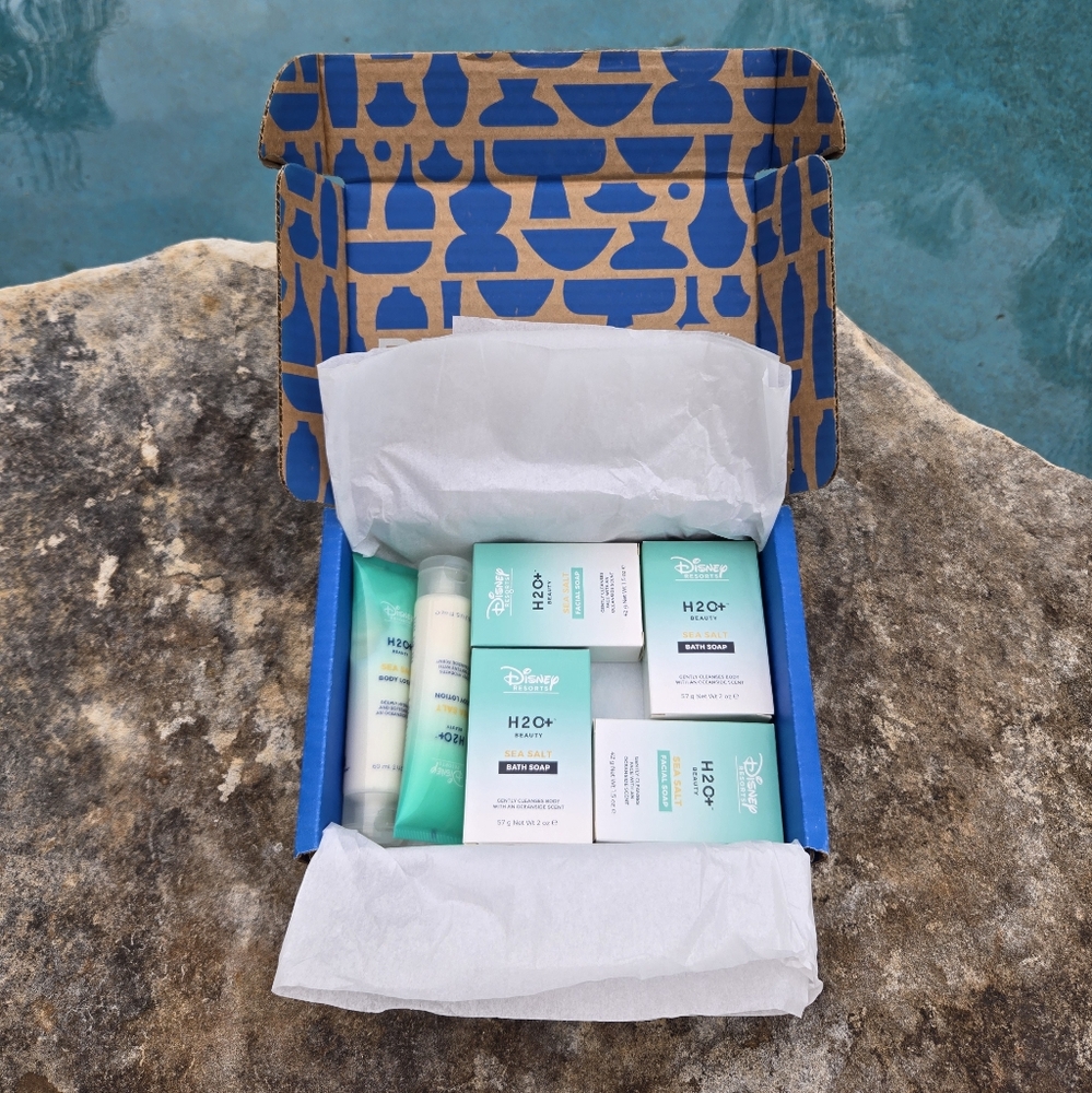 NWT Disney Resorts H2O+ Sea Salt Soap And Lotion Travel Size Set - Picture 3 of 9